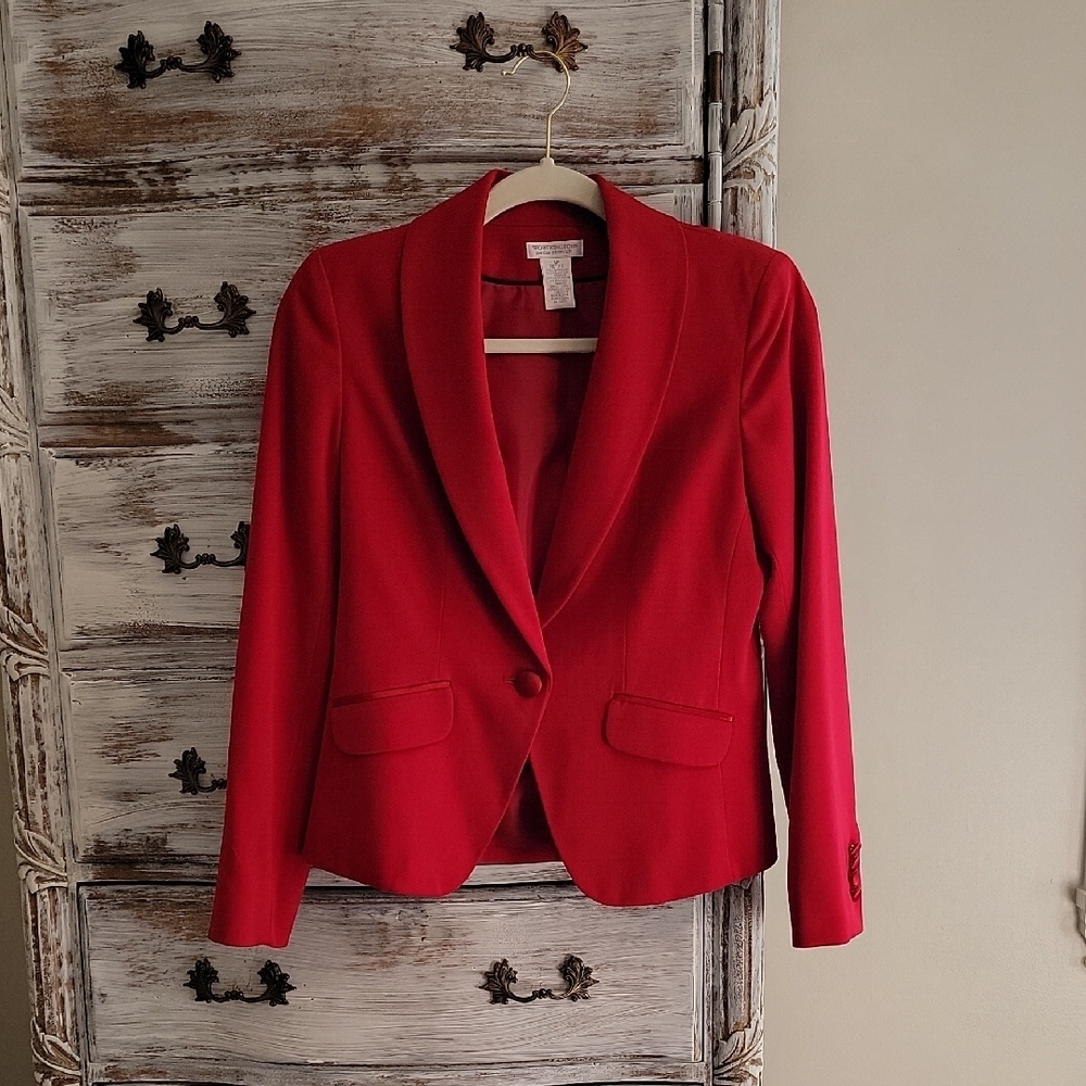 Worthington Vibrant Red Women's Blazer